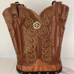 Gorgeous Cowboy Boot Handbag - Tony Lama